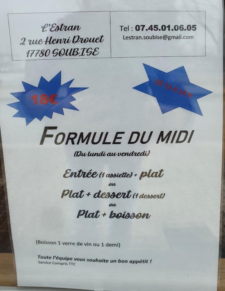 L'Estran (nouveaux propriétaires mai 2025) - Menu Image 3